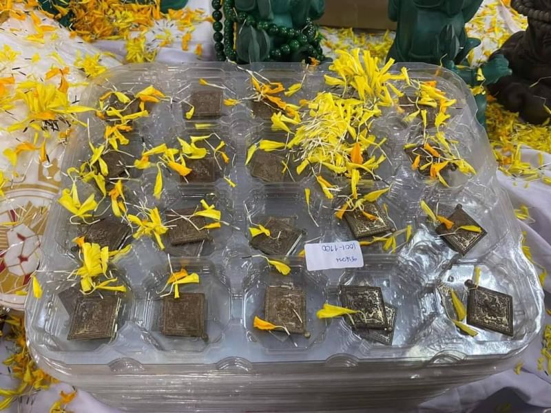 เหรียญพญาชิงชัย รุ่นไหว้ครู 66 พระอาจารย์นพวรรณ วัดเสนานิมิต จ.พระนครศรีอยุธยา เนื้อนวโลหะหน้ากากเงิน ปี 2566 - Image 5