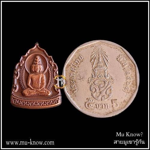 เหรียญสมโภชพระพุทธมหาเศรษฐีนวโกฎิ สถาบันพยากรณ์ศาสตร์ (หมอลักษณ์) เนื้อทองแดงซาติน ปี 2553 - Image 3