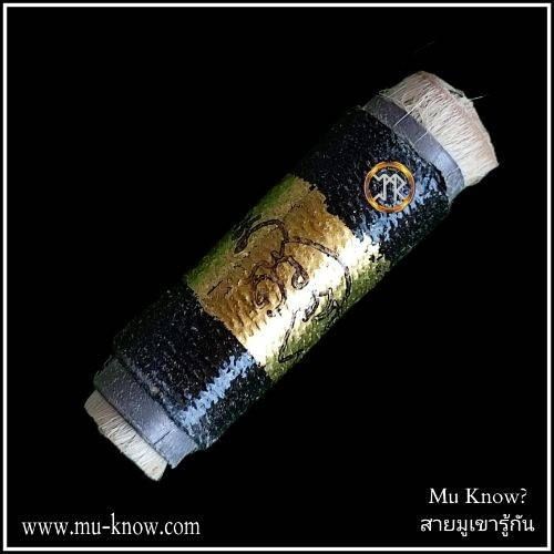 ตะกรุด หนังม้าขาวอัศวราช หลวงพ่อพูลทรัพย์ วัดอ่างศิลา จ.ชลบุรี ปี 2551 - Image 2