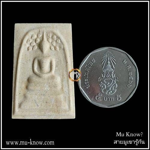 พระสมเด็จปรกโพธิ์หลังพระแม่ธรณี เจ้าคุณธงชัย วัดไตรมิตรปี 2563 - Image 3