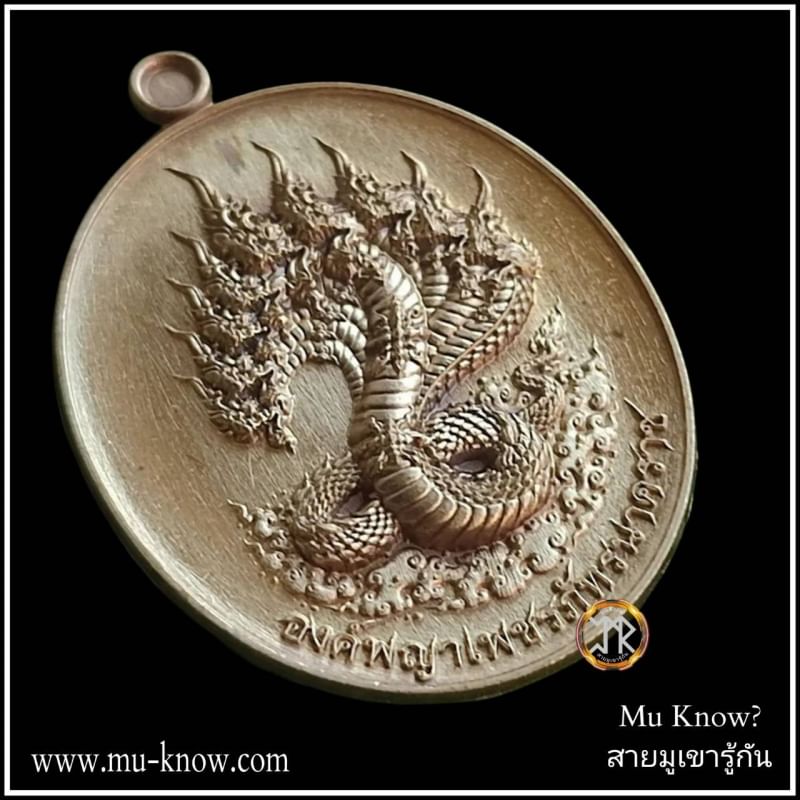 เหรียญพญาเพชรภัทรนาคราชรุ่น "นาคบรรพ์" เนื้อชนวนมวลสาร ปี 2568 - Image 2